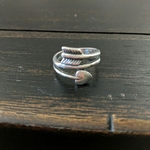 Arrow & Heart Ring
